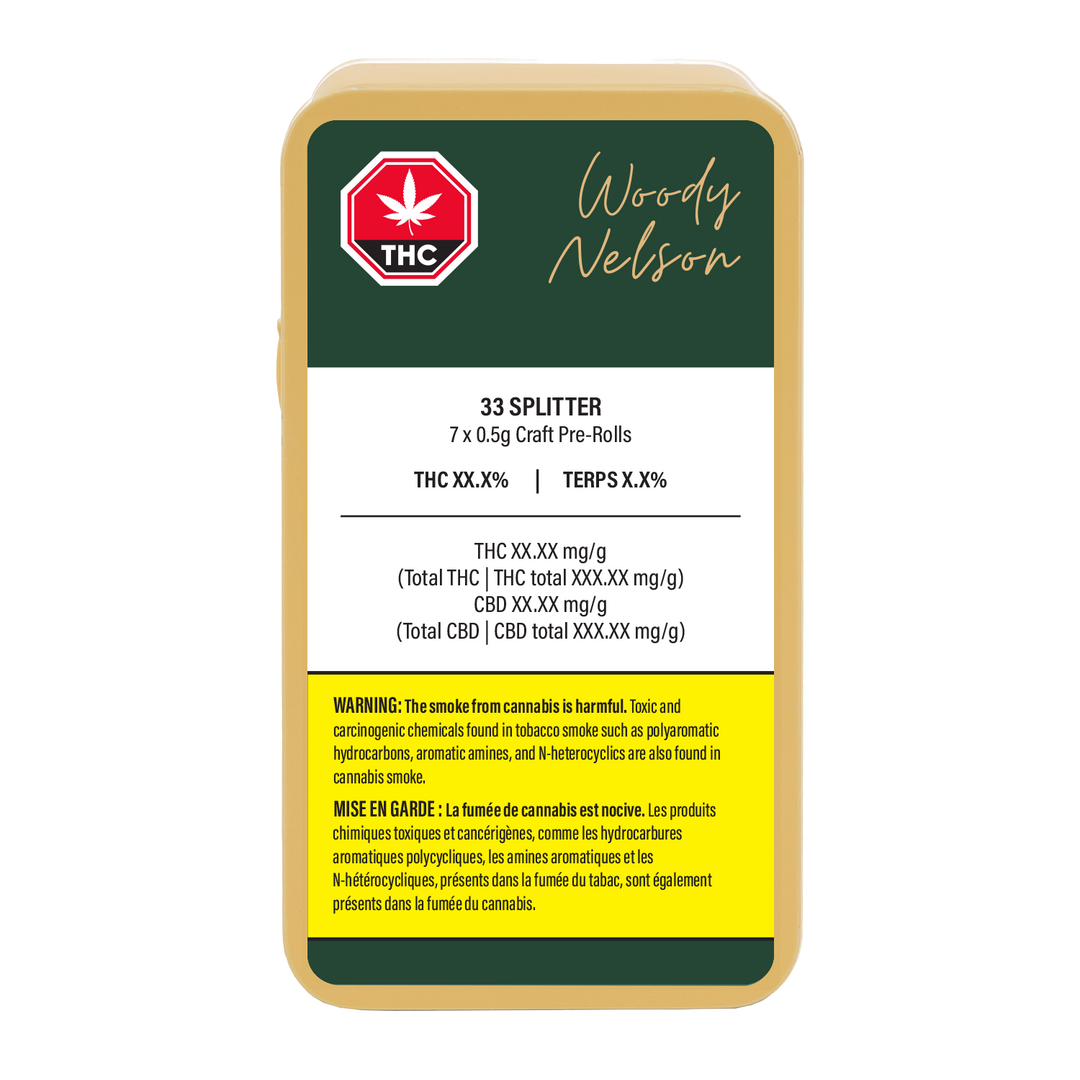 33 Splitter Pre-Rolls - 7x0.5g