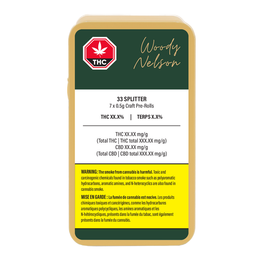 33 Splitter Pre-Rolls - 7x0.5g