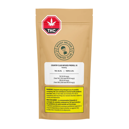 The Town + Pink Kush Infused Pre-Roll - 1g